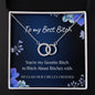 To My Best Friend Gift | Perfect Pair Necklace