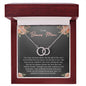 To My Bonus Mom Gift | Perfect Pair Necklace