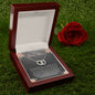 To My Bonus Mom Gift | Perfect Pair Necklace