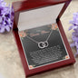 To My Bonus Mom Gift | Perfect Pair Necklace