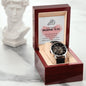 Gift for Husband-to-be | Men's Openwork Watch + MC