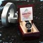 Gift for Husband-to-be | Men's Openwork Watch + MC