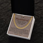 To My Husband | Cuban Link Chain Gift for Him | Birthday | Anniversary