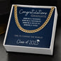 Congratulations Graduate Gift | Class of 2023 | Cuban Link Chain
