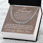 To My Husband | Gift For Him | Cuban Link Chain
