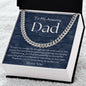 To My Amazing Dad | Cuban Link Chain