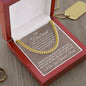 To My Husband | Gift For Him | Cuban Link Chain