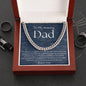 To My Amazing Dad | Cuban Link Chain