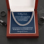 To My Dad | Cuban Link Chain |
