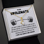 To My Swolemate | Gift for Her | Alluring Beauty Necklace