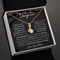 To My Daughter, From MOM - Alluring Beauty Necklace