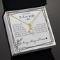 To My Beautiful Future Wife Gift | Alluring Beauty Necklace