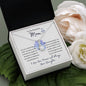 To My Beautiful Mom Gift | Alluring Beauty Necklace