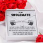 To My Swolemate | Gift for Her | Alluring Beauty Necklace
