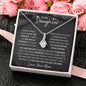 To My Daughter, From MOM - Alluring Beauty Necklace