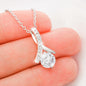 To My Beautiful Mom Gift | Alluring Beauty Necklace