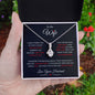 To my Wife Gift | Alluring Beauty Necklace