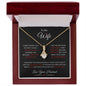 To my Wife Gift | Alluring Beauty Necklace