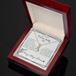 To My Beautiful Future Wife Gift | Alluring Beauty Necklace