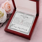 To My Beautiful Future Wife Gift | Alluring Beauty Necklace