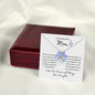 To My Beautiful Mom Gift | Alluring Beauty Necklace