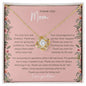 Thank You Mom | Gift for Mom | Love Knot Necklace