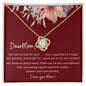 Love Knot Necklace for mom