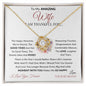 To My Amazing Wife Love Knot Necklace