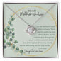 To My Mother-In-Law Gift | Love Knot Necklace