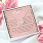 Thank You Mom | Gift for Mom | Love Knot Necklace