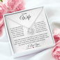 To My Wife Love Knot Necklace