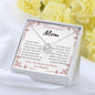 To My Wonderful Mom Necklace From Daughter | Love Knot Necklace