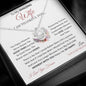 To My Amazing Wife Love Knot Necklace