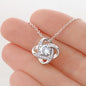 Love Knot Necklace for mom