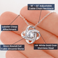Mother-In-Law Gift from Daughter-In-Law | Love Knot Necklace