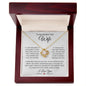 To My Smokin' Hot Wife - Love Knot Necklace