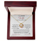 To My Amazing Wife Love Knot Necklace