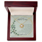 To My Mother-In-Law Gift | Love Knot Necklace