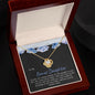 To my Bonus Daughter | Love Knot Necklace