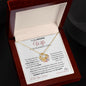 To My Amazing Wife Love Knot Necklace
