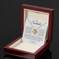 To My Soulmate Love Knot Necklace