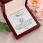 To My Beautiful Mom Gift | Mother's Day Gift | Birthday Gift | Love Knot Necklace