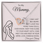 To My Mommy | Interlocking Heart Necklace