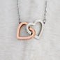 To my Bonus Mom Gift | Interlocking Hearts Necklace
