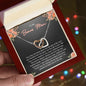 To my Bonus Mom Gift | Interlocking Hearts Necklace