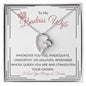 To My Badass Wife Forever Love Necklace
