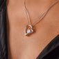 To My Girlfriend | Forever Love Necklace Gift