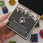 To My Bonus Daughter Gift | Forever Love Necklace