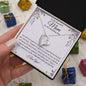 To My Beautiful Mom Forever Love Necklace