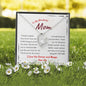 To My Wonderful Mom From Son Gift | Forever Love Necklace